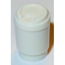 Part 15496 White Minifig, Utensil Cup, Take Out Cup 